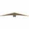 Ekena Millwork Bellingham Rough Sawn Timber Gable Bracket, Douglas Fir, 60"W x 10"H x 2"D x 6"F, 4/12 Pitch GBW060X10X0206BEL00RDF - alternate 3